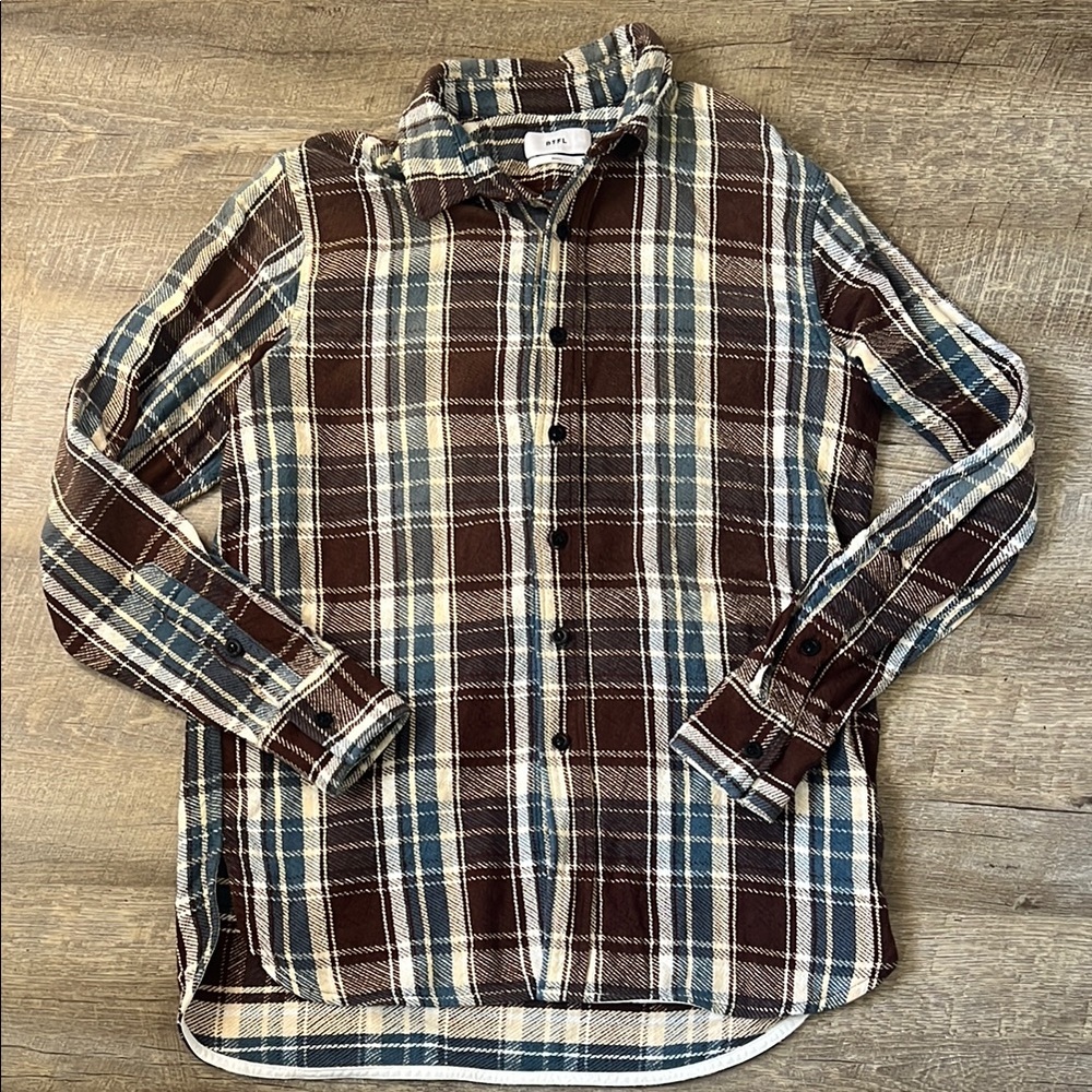 BTFL Plaid Shirt Size Small
